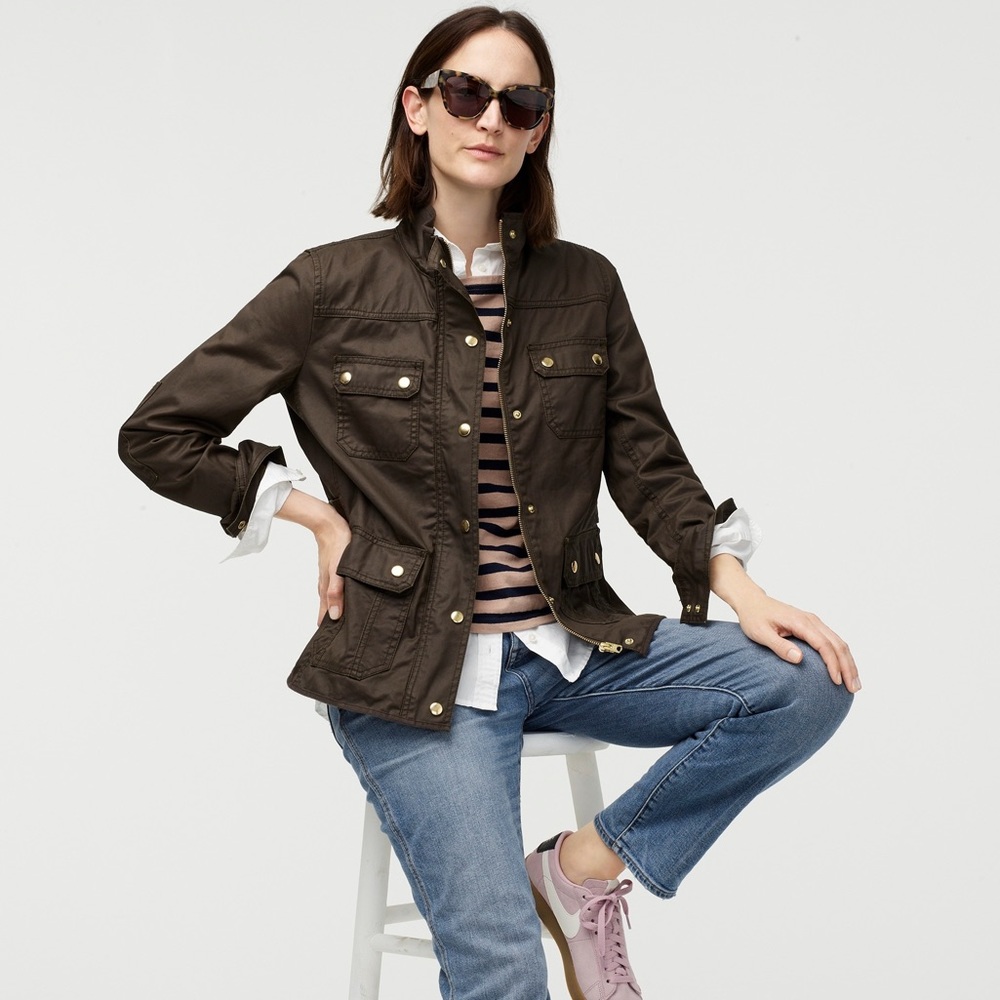 J. Crew | Relaxed Boyfriend Field Jacket - Picture 9 of 9